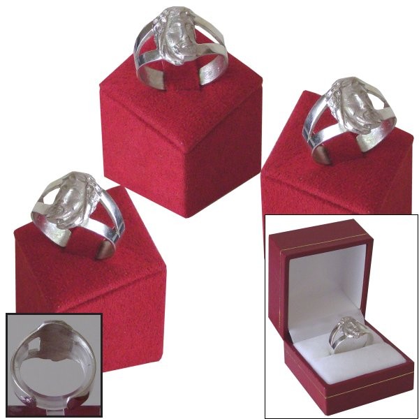 Bague Christ argent 925°°°