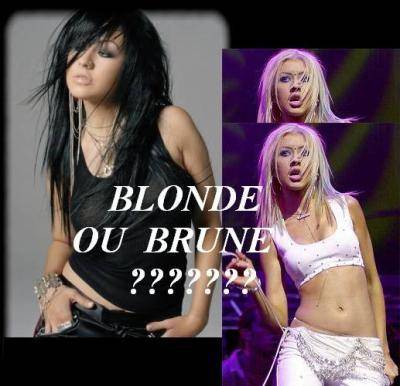 blonde ou brune
